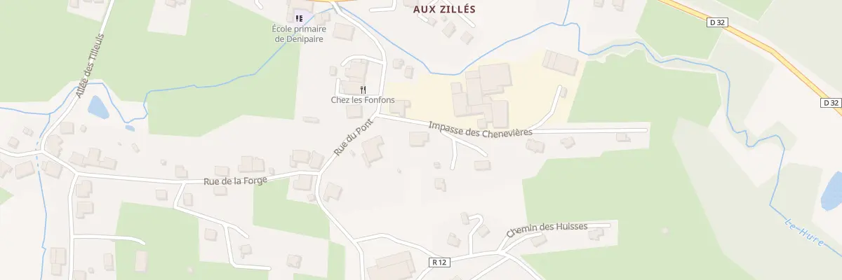 Plan du 48 Imp des Chenevières à Denipaire