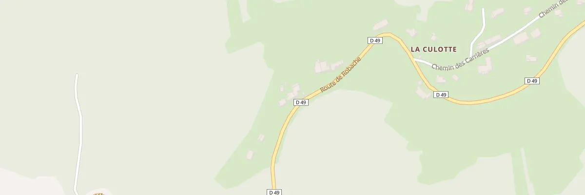 Plan du 137 Rte de Robache à Saint-Dié-des-Vosges