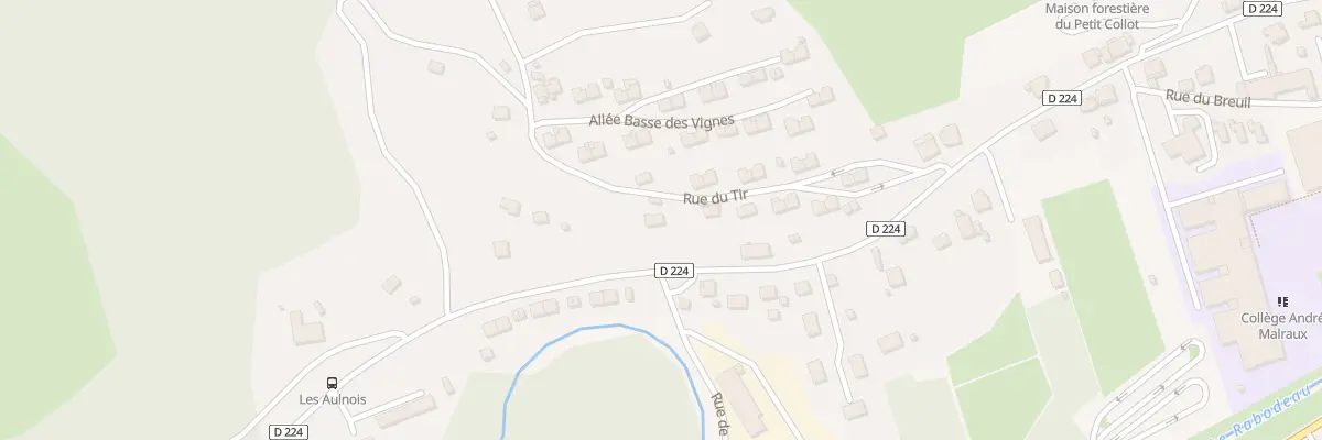 Plan du 17 Rue du Tir à Senones