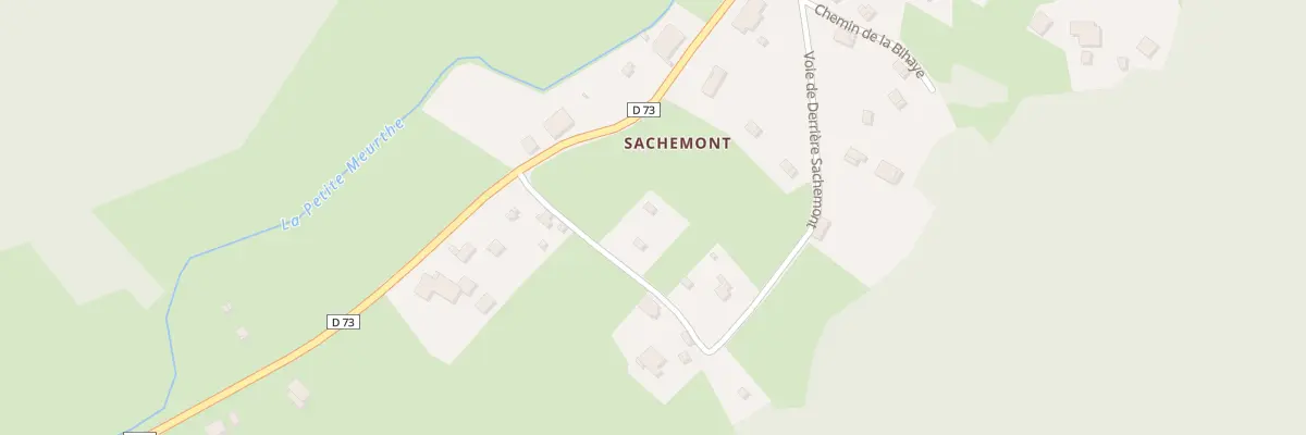 Plan du 440 Voie Dite de Derriere Sachemont à Ban-sur-Meurthe-Clefcy