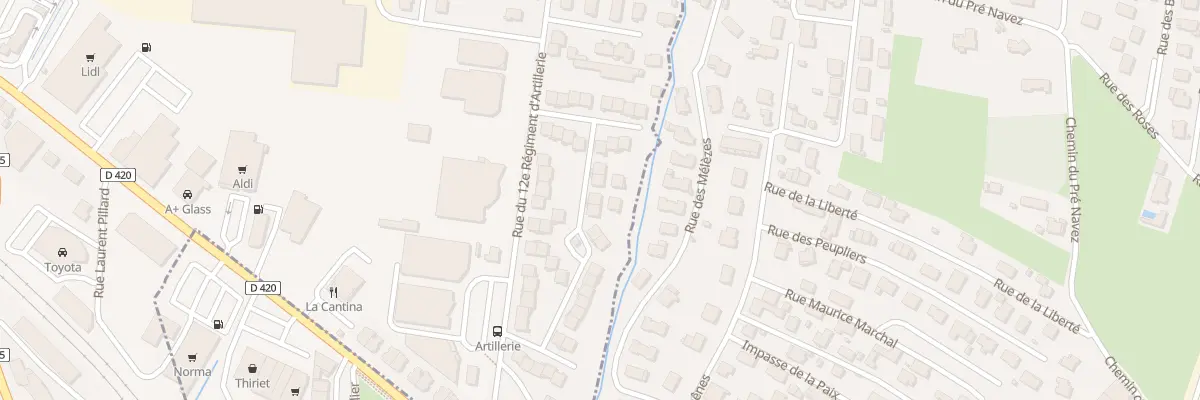 Plan du 11 Rue du Pré Saint Arnould à Saint-Dié-des-Vosges