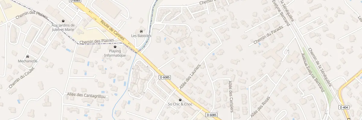 Plan du 528 Av de Grasse à Mouans-Sartoux