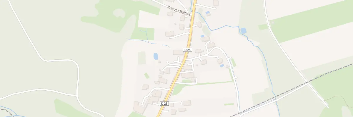 Plan du 9 Rue des Vosges à Romagny-sous-Rougemont