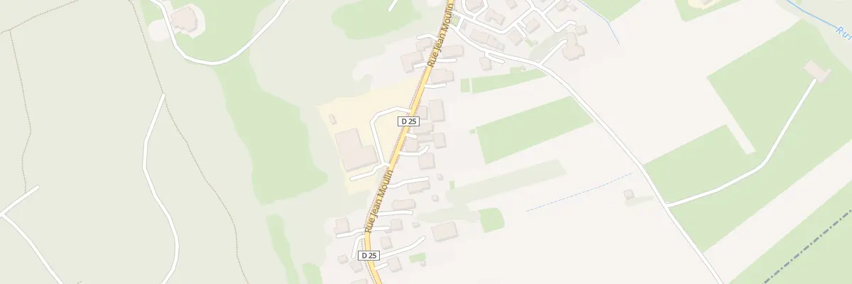 Plan du 53 Rue Jean Moulin à Rougemont-le-Château