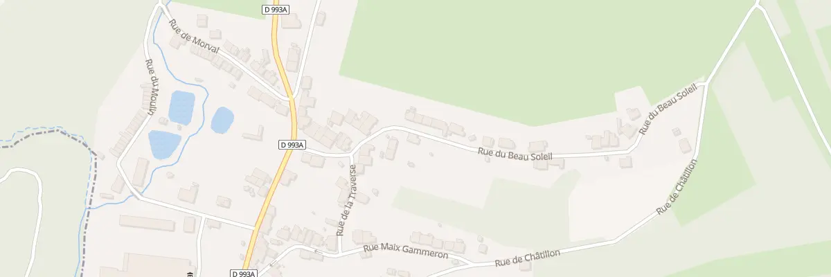 Plan du 14 Rue du Beau Soleil à Val-et-Châtillon