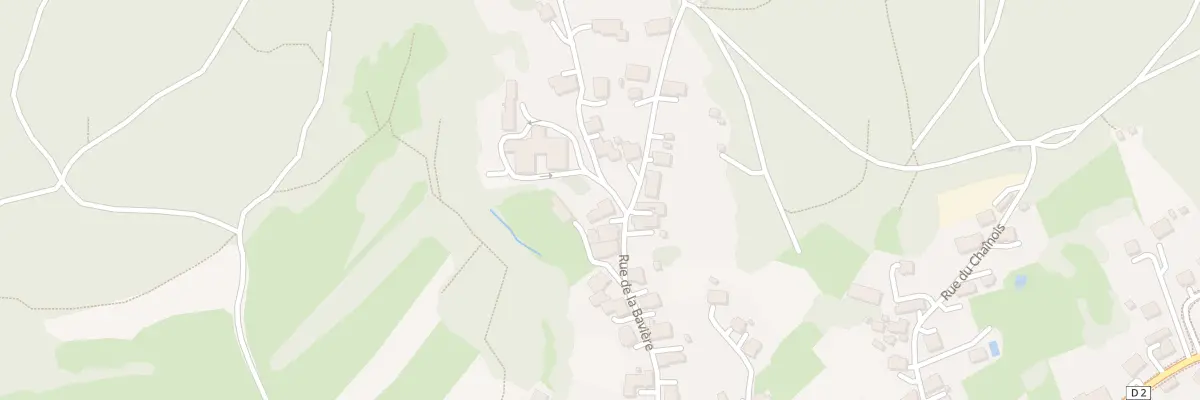 Plan du 13 Rue de la Bavière à Rougemont-le-Château