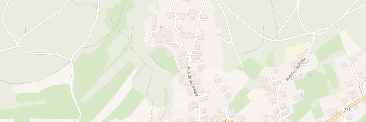Plan du 11 Rue de la Bavière à Rougemont-le-Château
