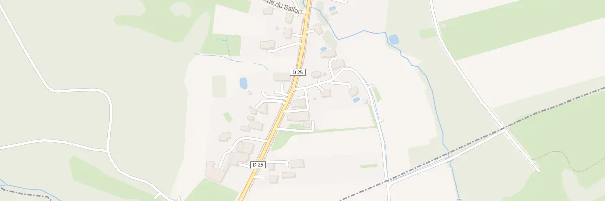 Plan du 14 Rue des Vosges à Romagny-sous-Rougemont