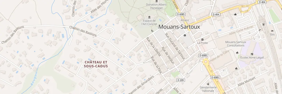 Plan du 17 Tra Estournel à Mouans-Sartoux