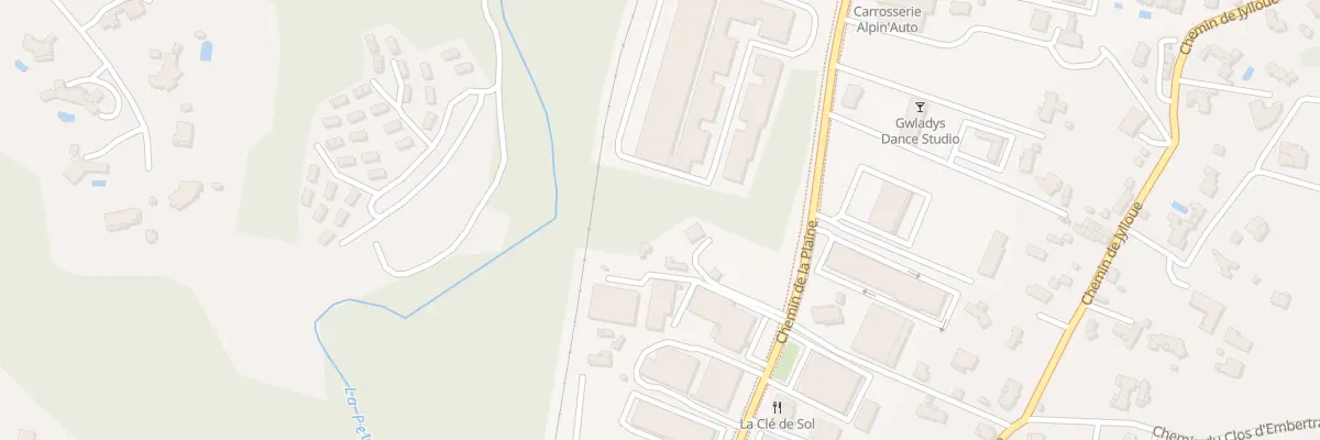 Plan du 1448 Av de la Plaine à Mougins