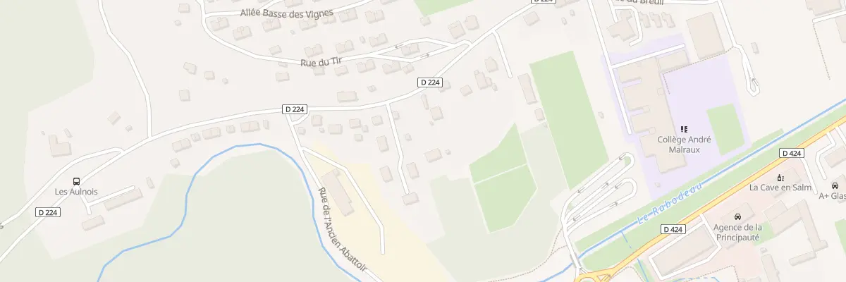 Plan du 57B Rue du Président Poincaré à Senones
