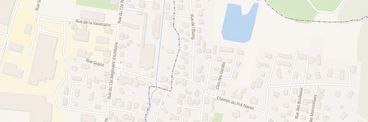Plan du 49 Rue de l’Etang à Sainte-Marguerite