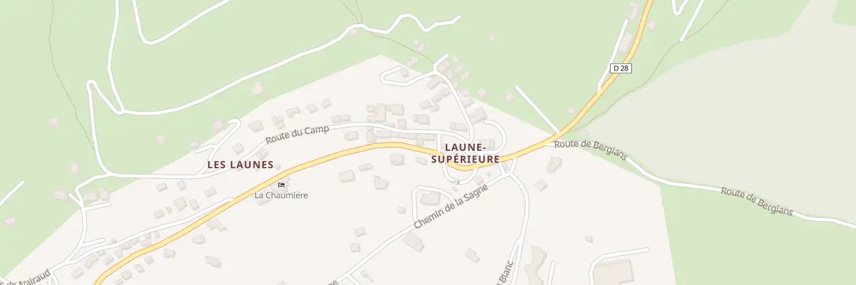 Plan du 5214 Laune Superieure à Beuil