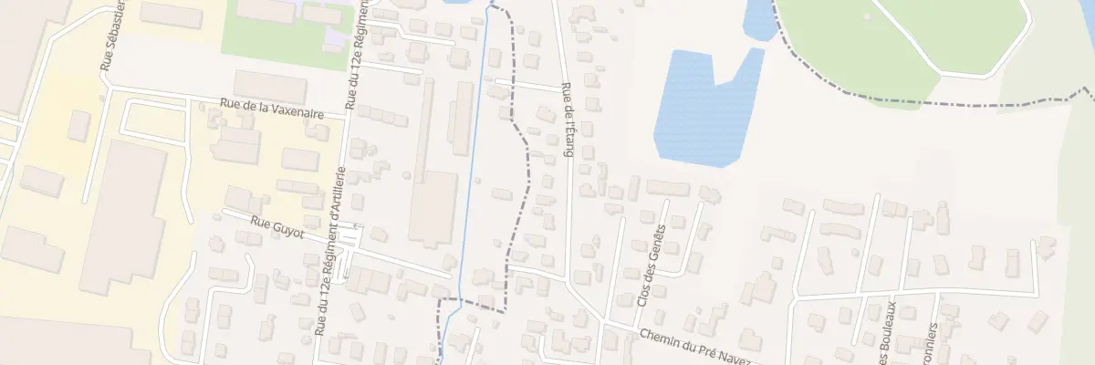 Plan du 93 Rue de l’Etang à Sainte-Marguerite
