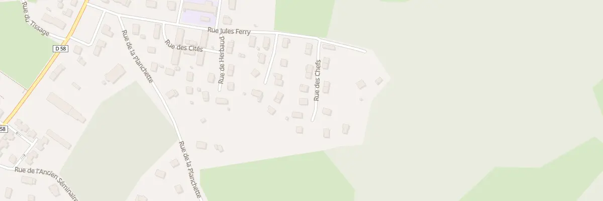 Plan du 12 Rue des Chefs à Saulcy-sur-Meurthe