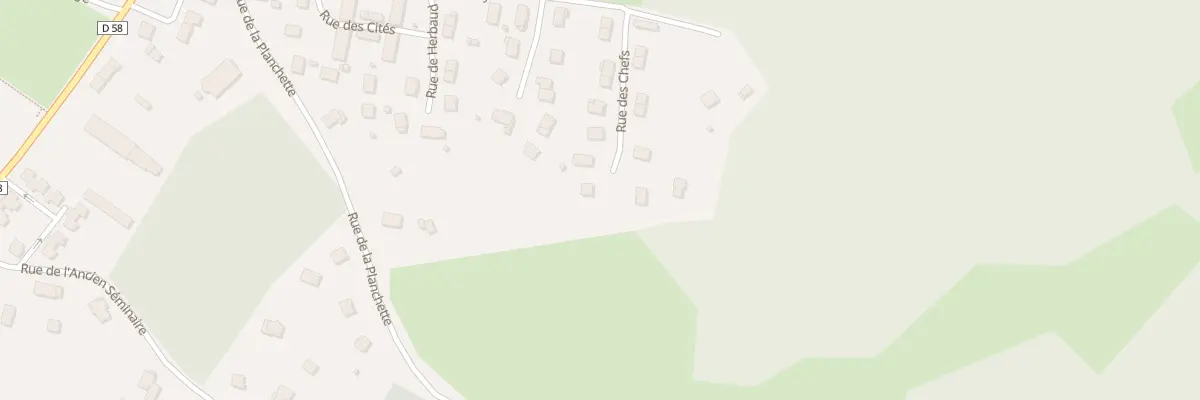 Plan du 16 Rue des Chefs à Saulcy-sur-Meurthe