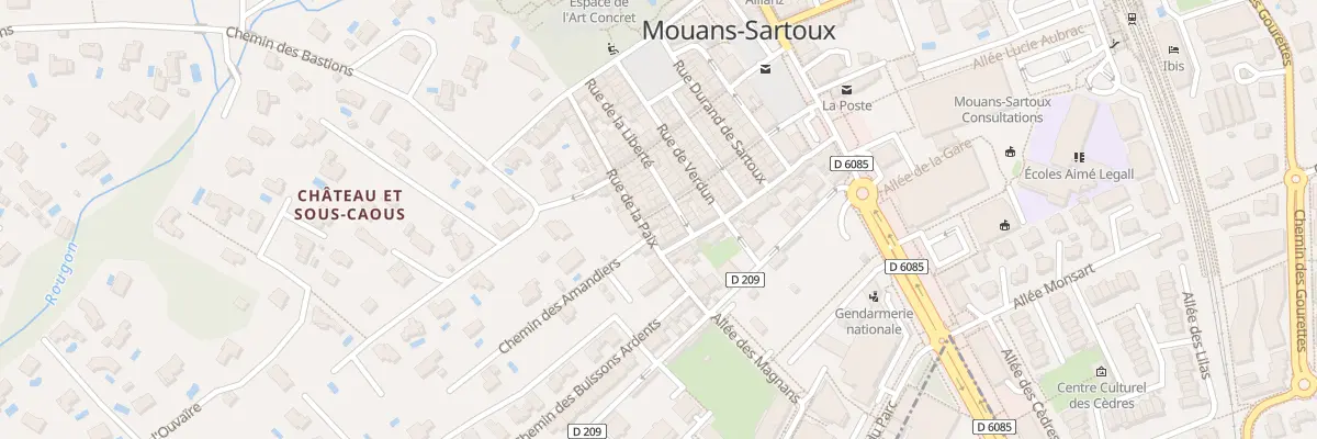 Plan du 19 Rue du Doc Geoffroy à Mouans-Sartoux