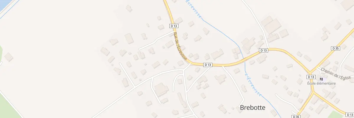 Plan du 10 Rue des Haies à Brebotte