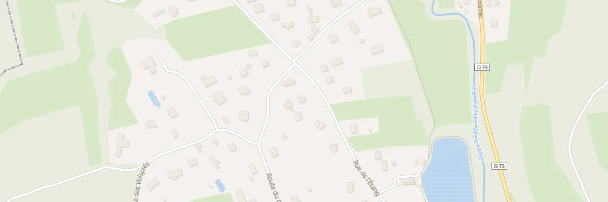 Plan du 62 Rue de l’Etang à Ban-sur-Meurthe-Clefcy