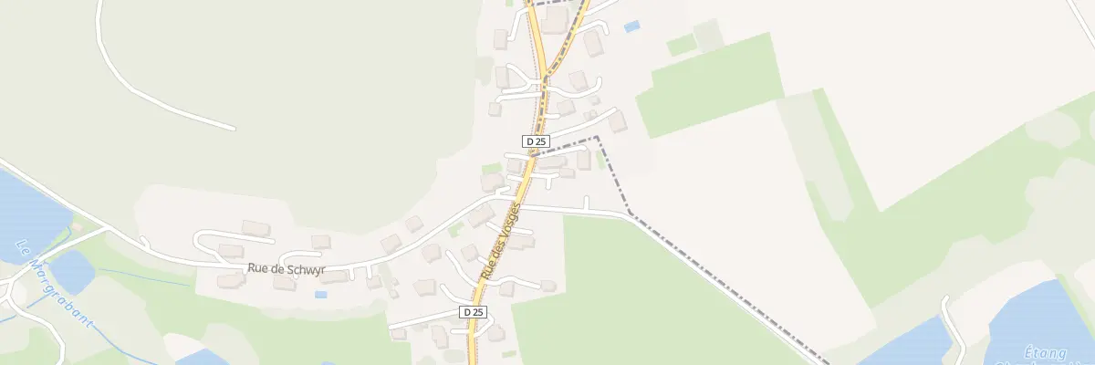 Plan du 70 Rue des Vosges à Romagny-sous-Rougemont