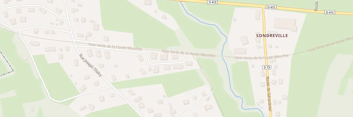 Plan du 7 Lot les Bouleaux Sondreville à Ban-sur-Meurthe-Clefcy
