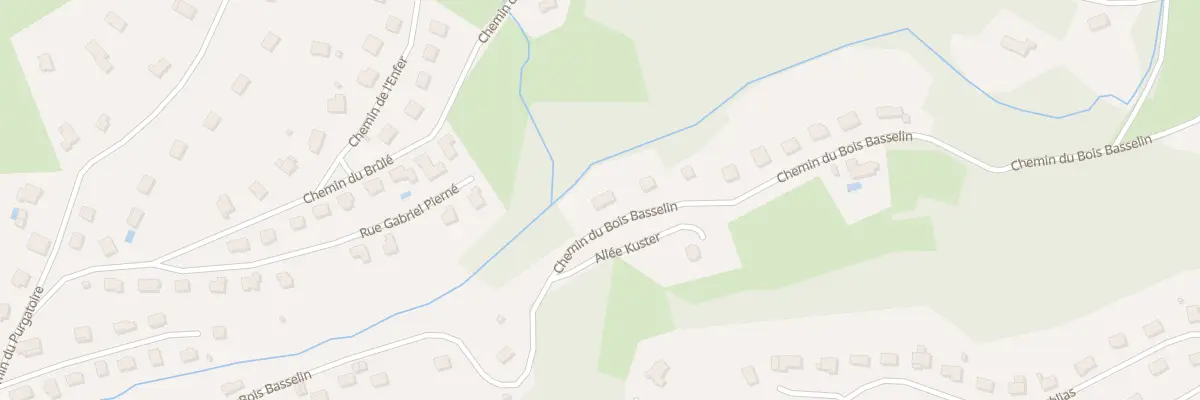Plan du 21 Che du Bois Basselin à Saint-Dié-des-Vosges