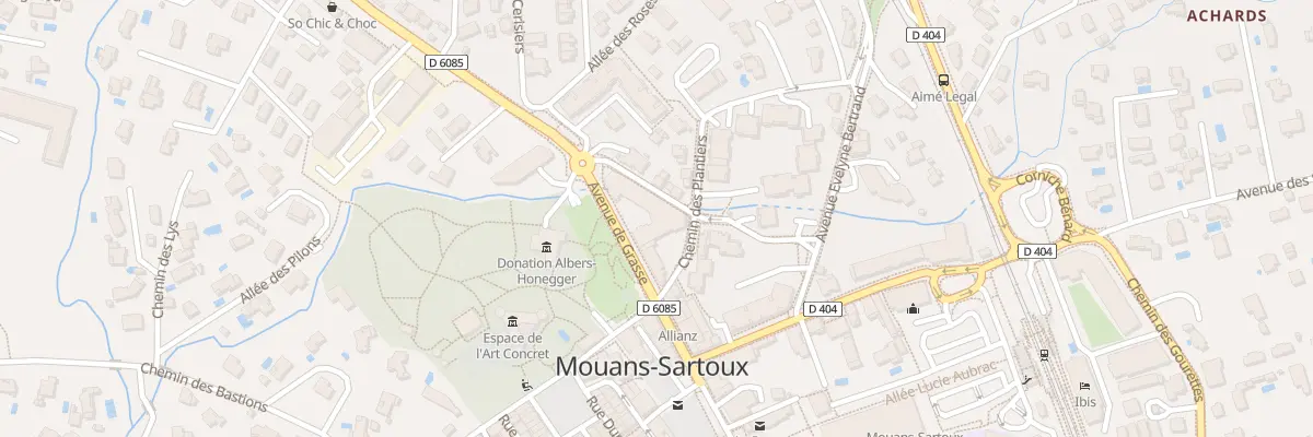 Plan du 120 Av de Grasse à Mouans-Sartoux