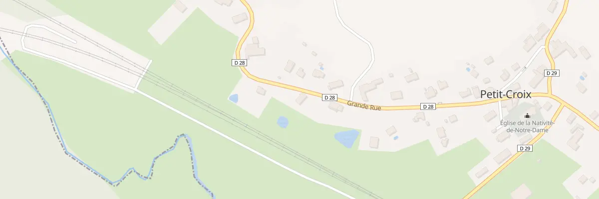Plan du 29 Grande Rue à Petit-Croix