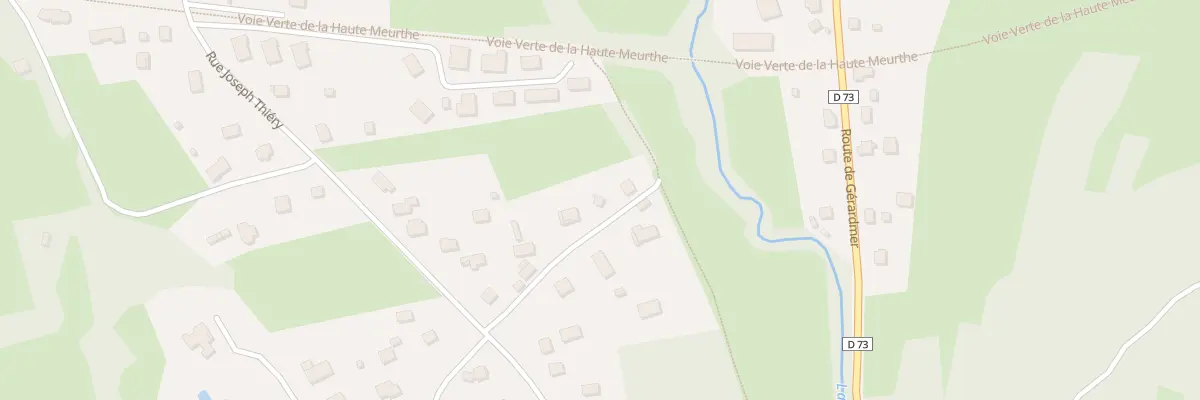 Plan du 503 Rue Joseph Thiéry à Ban-sur-Meurthe-Clefcy