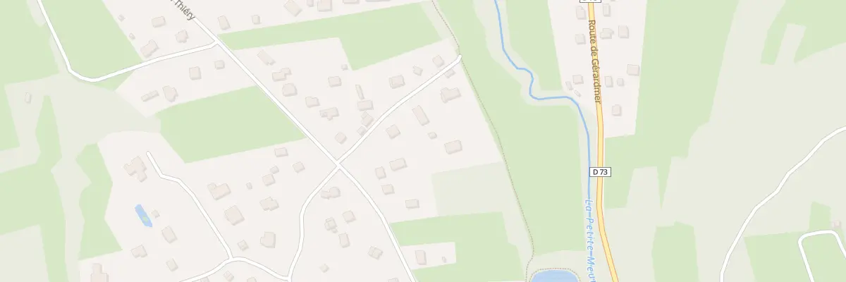 Plan du 13 Rue de l’Etang à Ban-sur-Meurthe-Clefcy