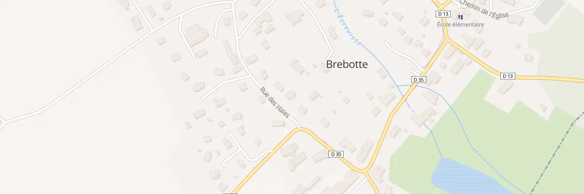 Plan du 4 Rue des Haies à Brebotte