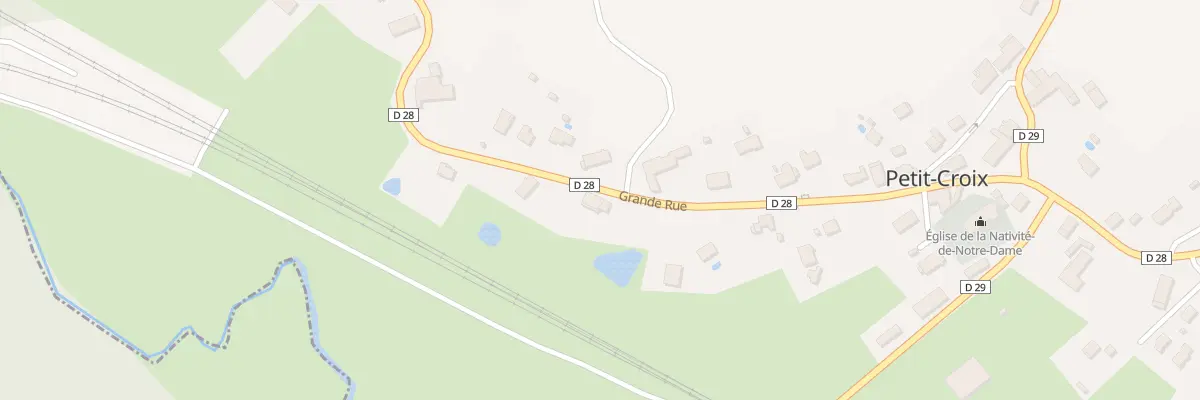 Plan du 27 Grande Rue à Petit-Croix