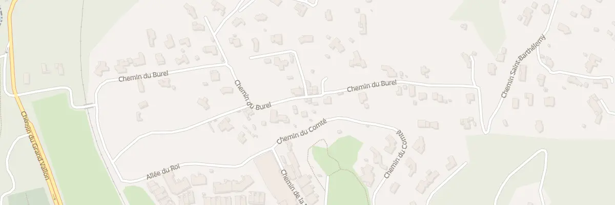 Plan du 5702 Che du Burel à Mougins