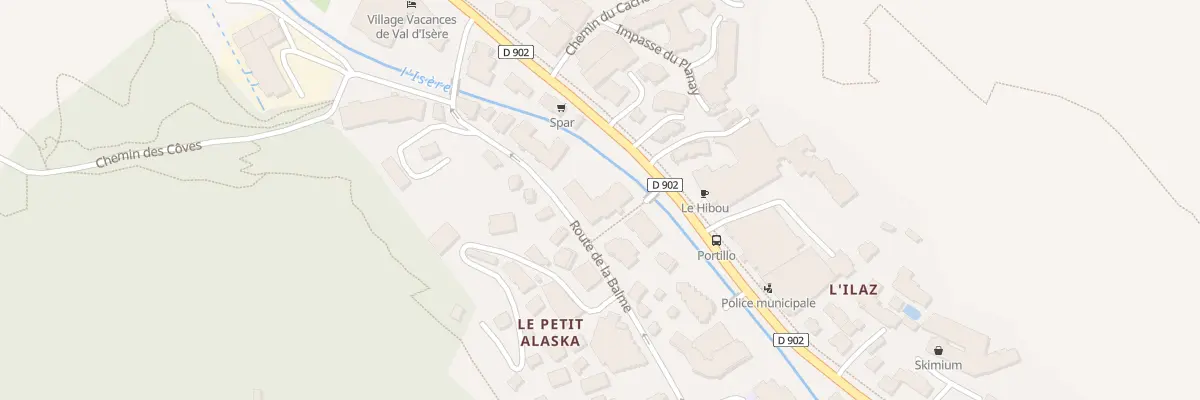 Plan du 5243 Imm Les Clarines à Val-d’Isère