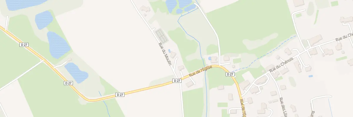 Plan du 4 Rue du Moulin à Felon