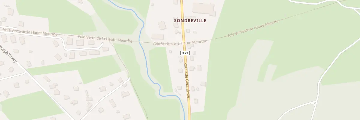 Plan du 174 Rte de Gérardmer à Ban-sur-Meurthe-Clefcy