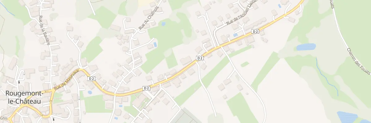 Plan du 29 Rue de Masevaux à Rougemont-le-Château