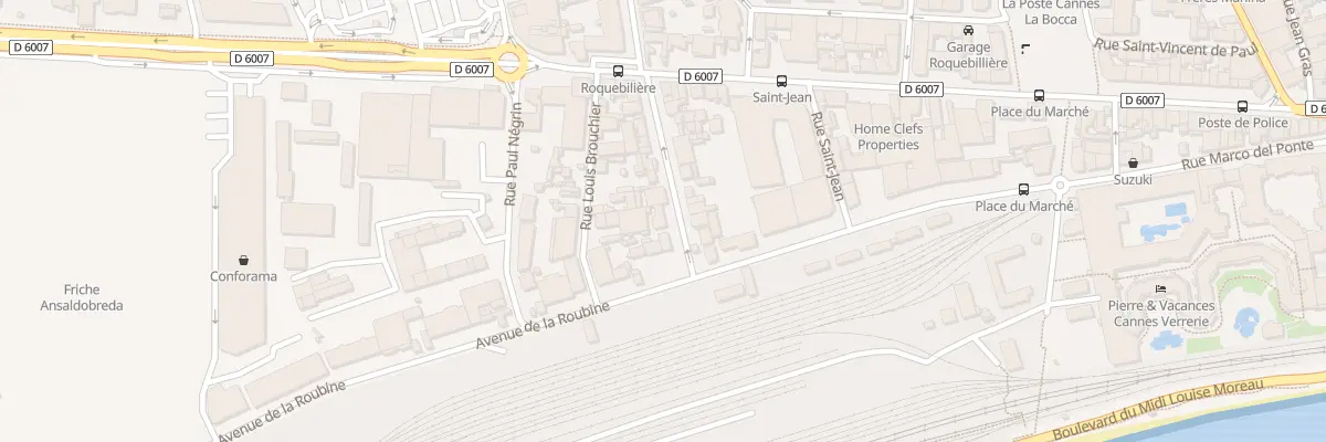 Plan du 18 Rue Léon Goyet à Cannes