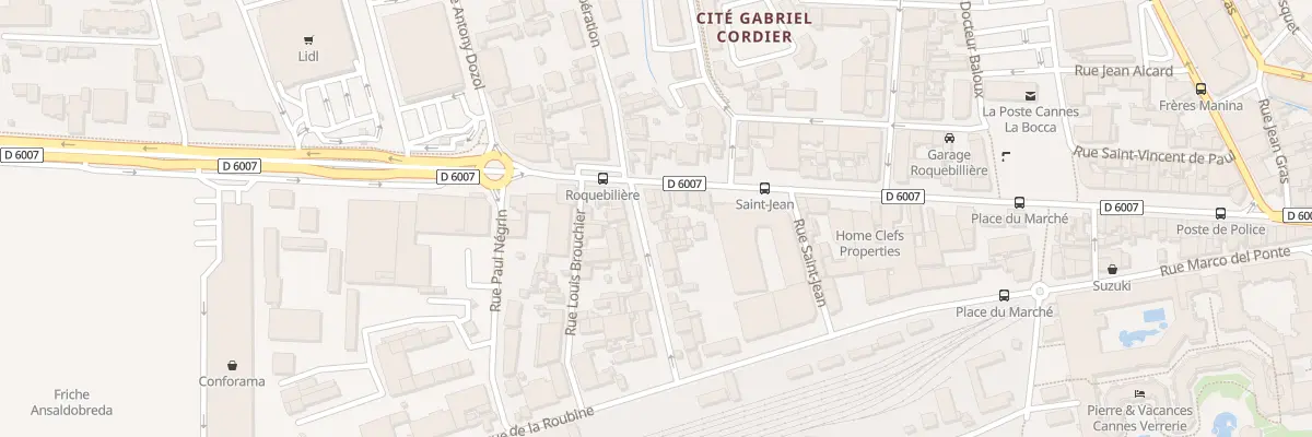 Plan du 5A Rue Léon Goyet à Cannes