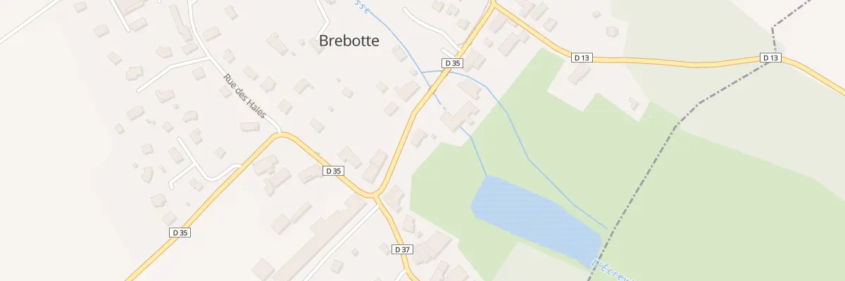 Plan du 9 Rue du Moulin à Brebotte