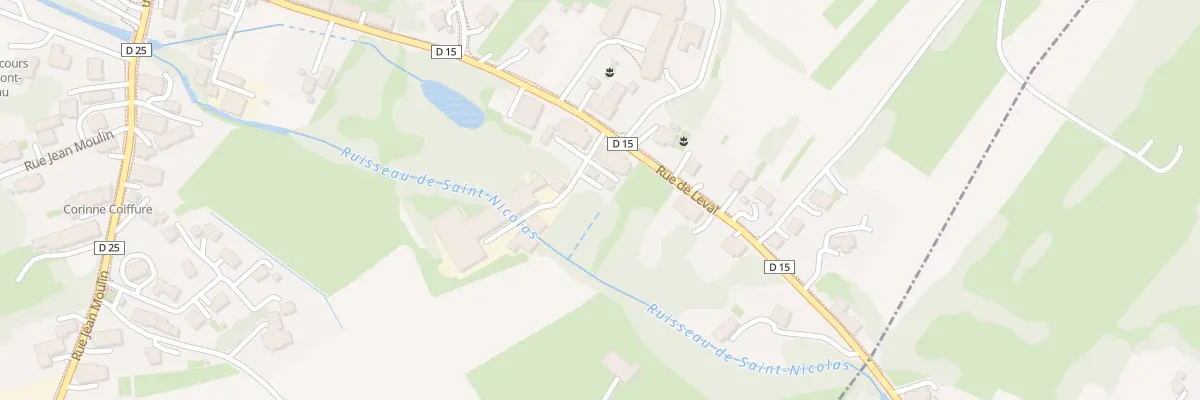 Plan du 8B Rue de Leval à Rougemont-le-Château