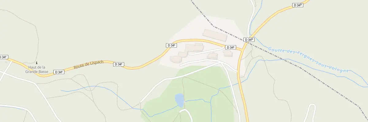Plan du 60 Rte de Lispach à La Bresse