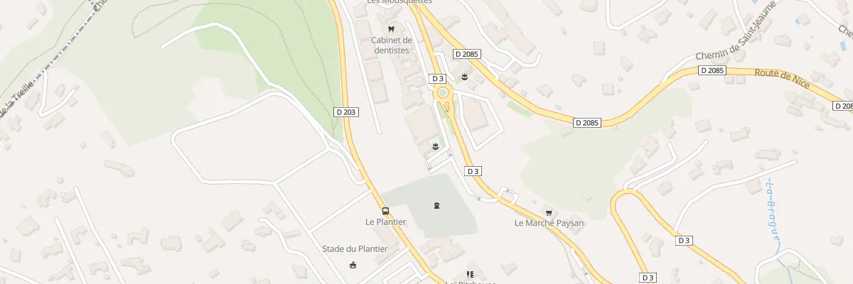 Plan du 50 Rte d’Opio à Châteauneuf-Grasse