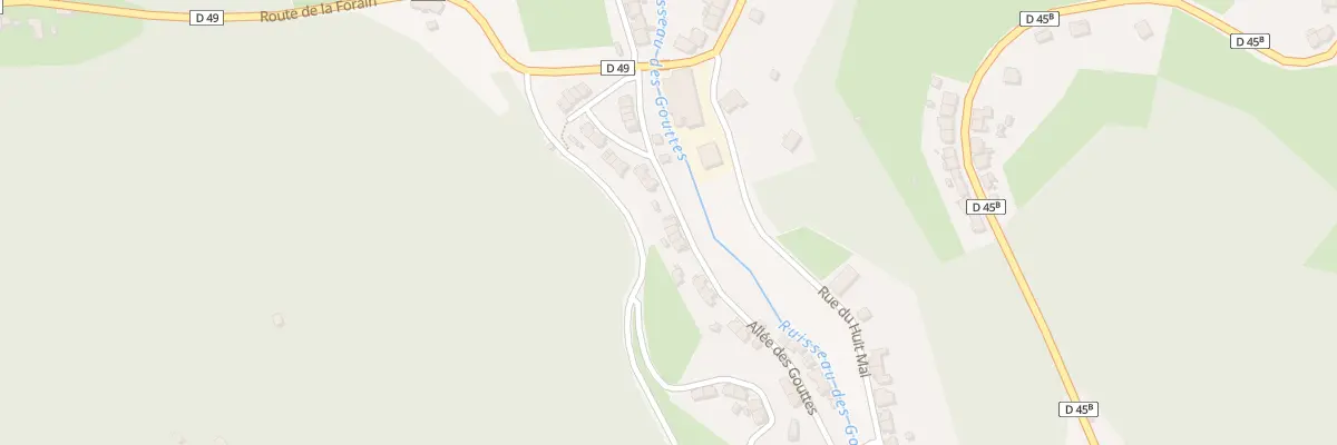 Plan du 17 All des Gouttes à Senones
