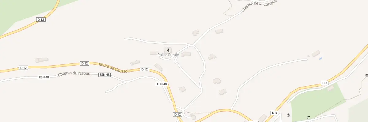 Plan du 107 Che du Colombier à Gourdon