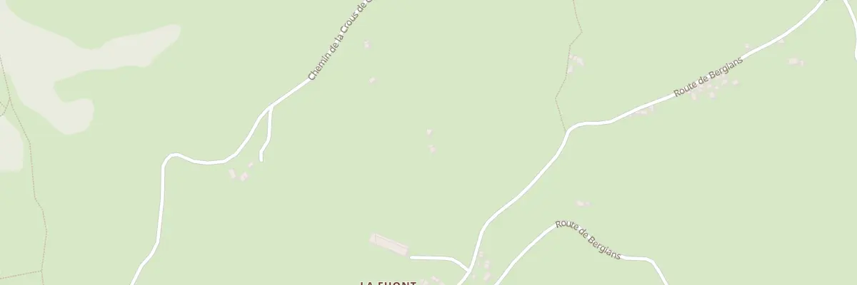 Plan du 5318 La Fuont à Beuil