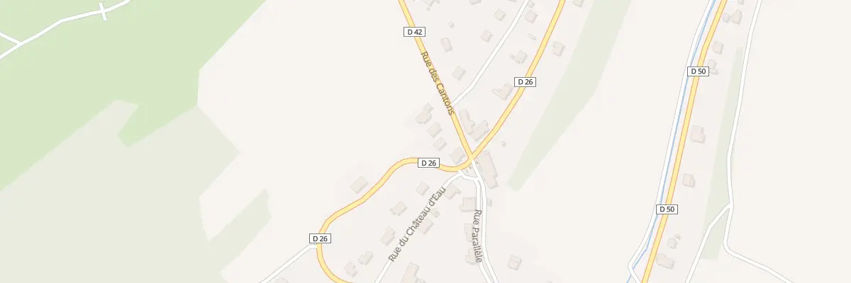 Plan du 3 Rue des Cantons à Lebetain