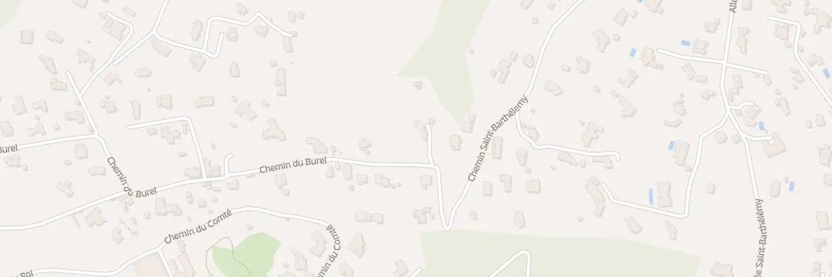 Plan du 575 Che du Burel à Mougins