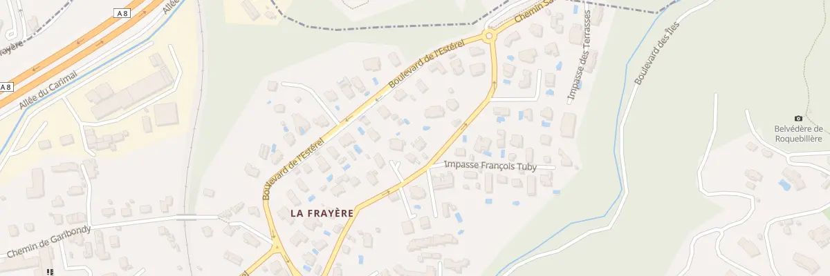 Plan du 41 Av François Tuby à Cannes