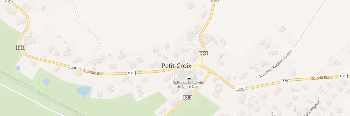 Plan du 1 Rue des Vergers à Petit-Croix